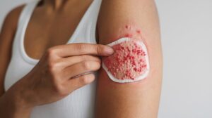 What should I do if I experience skin irritation from pads?